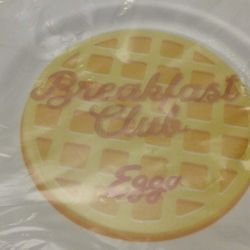 Rare Limited Edition Kellogg's Breakfast Club Eggo Waffles Plates, NEW

