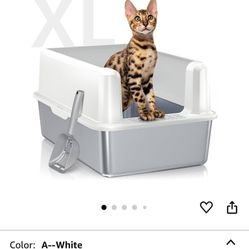 Stainless steel litter box