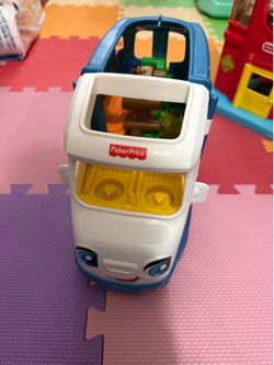 Fisher price little people camping car