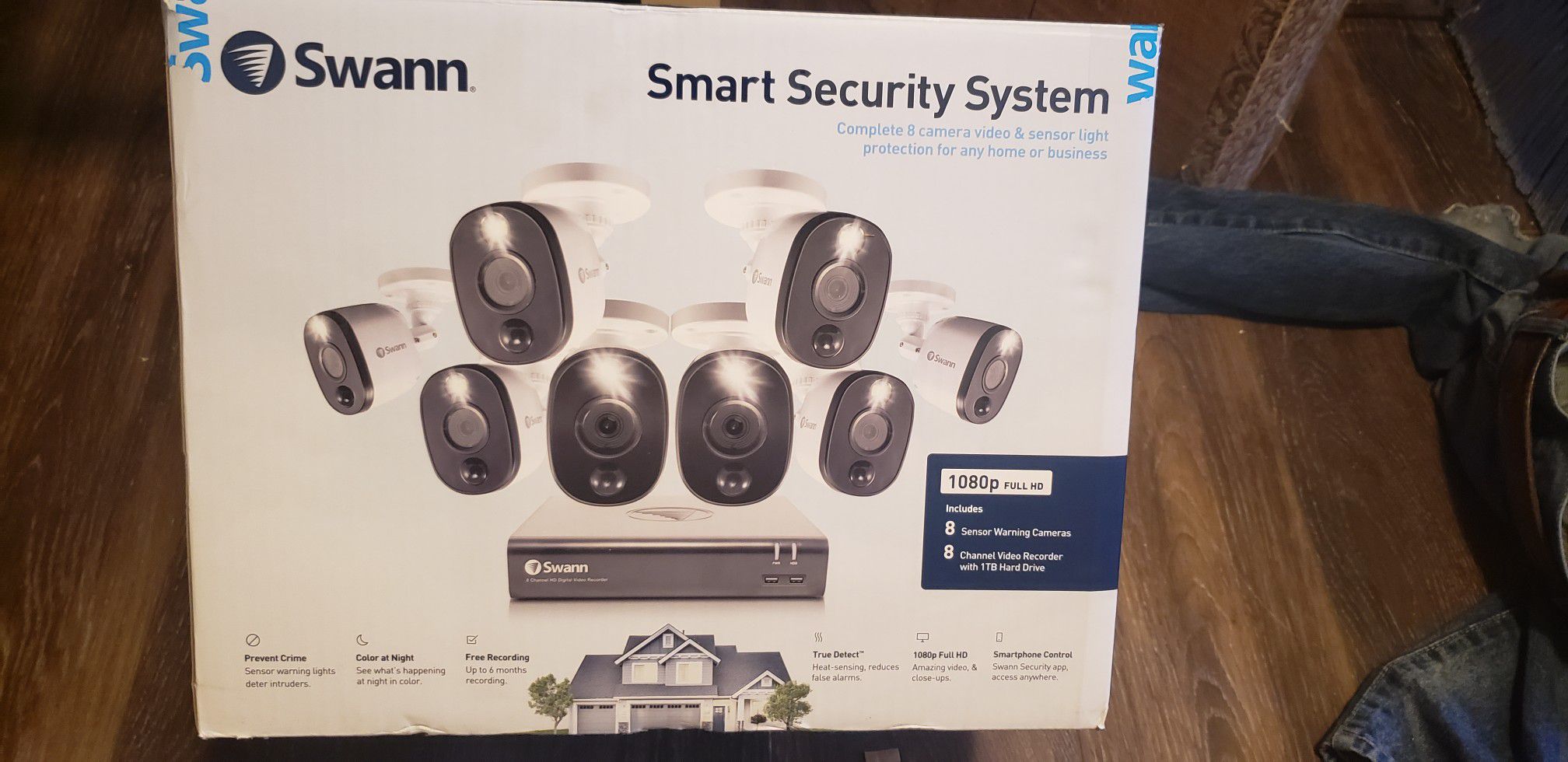 Swann smart security system use with Alaxis and Google