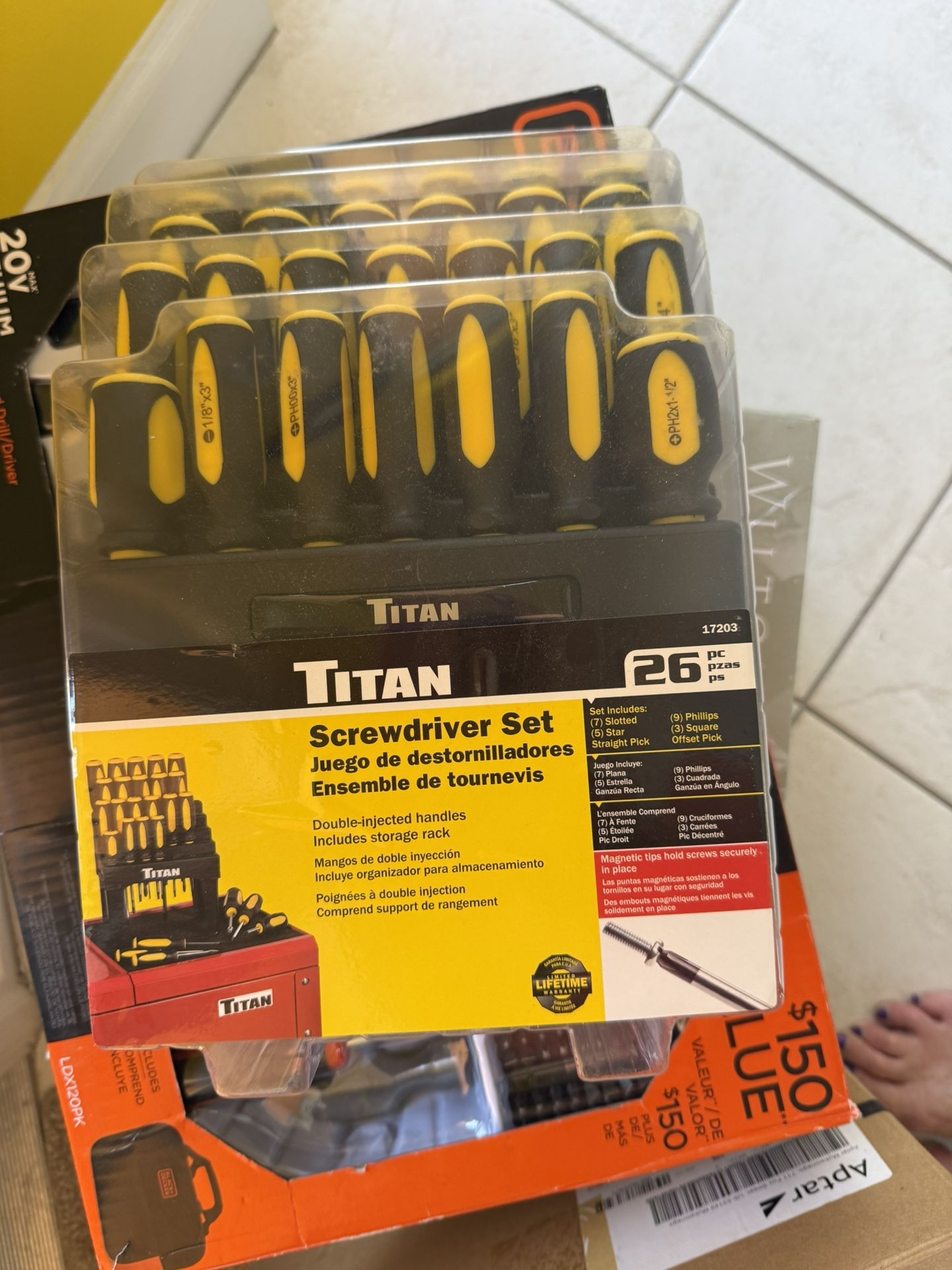Brand New Screwdriver Set