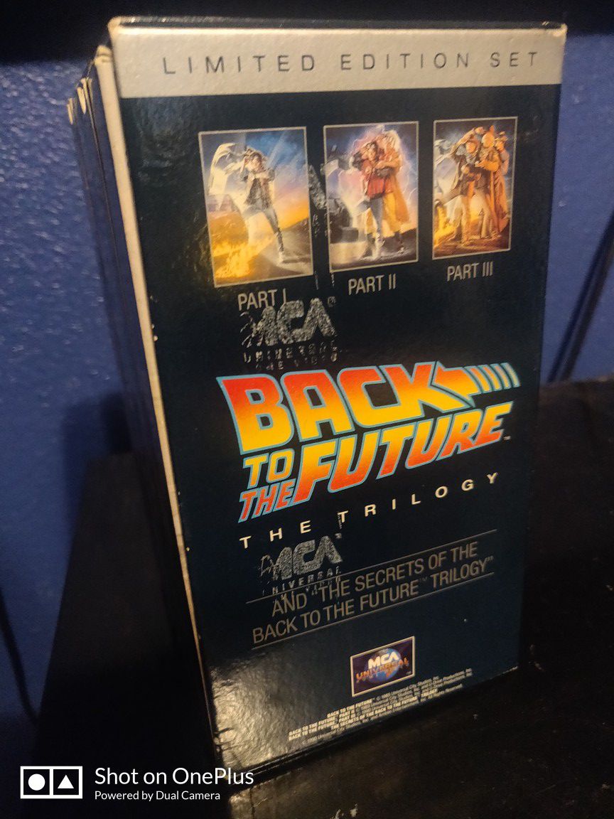 Back to future vhs