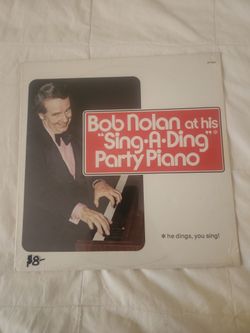 Bob Nolan at his Sing-a-Ding Party Piano Vintage Vinyl Sealed