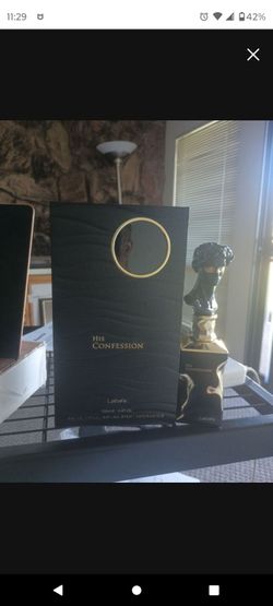 Cologne perfume fragrance Lattafa his confession