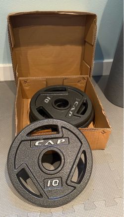 4 - 10lb Olympic Grip Plates