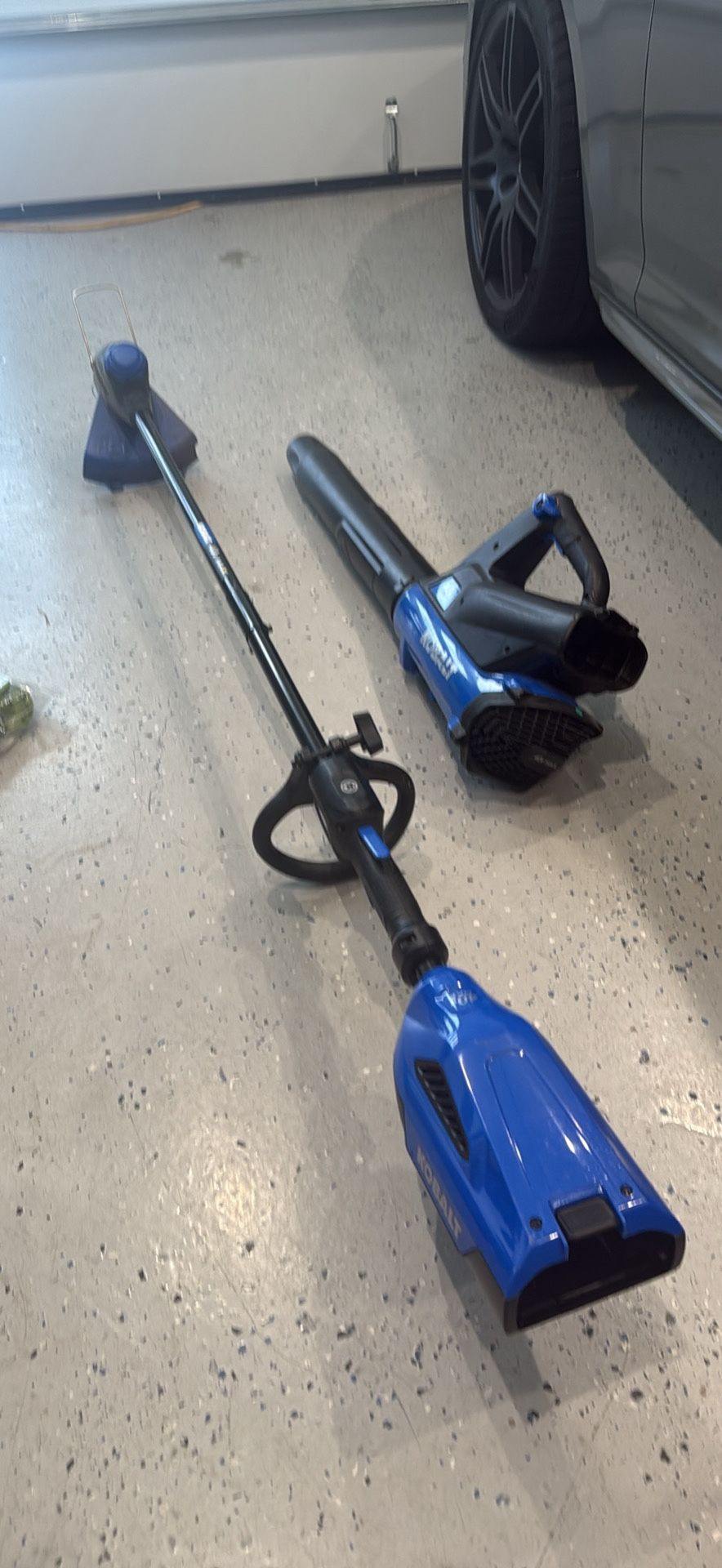 Kobalt 40v Leaf Blower and Edge Trimmer