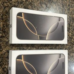 Apple iPhone 16 Pro Natural Titanium 256 Gb Brand New 