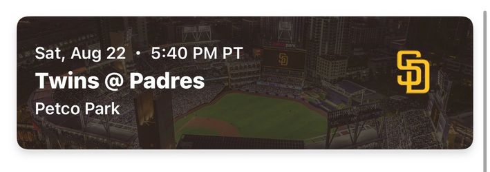 San Diego Padres game
