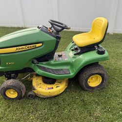 John Deere X300  Riding Mower