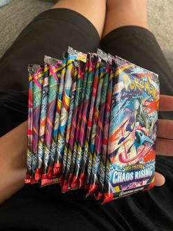 Chaos Rising Pokemon Packs