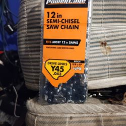 12inch Semi Chisel Saw Chain 
