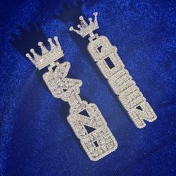 VVS Moissanite Custom Pendent 