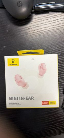 Baseus Bowie WM01 Mini In-Ear True Wireless Earphones Pink