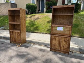 Free bookshelf/cabinets