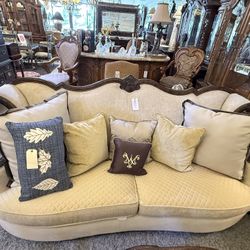 AICO By Michael Amini Victoria Palace Sofa