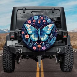Bronco/Jeep Spare Tire Cover 32” W/ Camera hole 