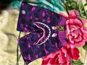 Purple Camp BaPe shorts size Medium and Large