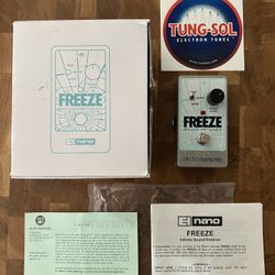 Electro-Harmonix Freeze Sound Retainer Sustainer Guitar Pedal Effects Unit