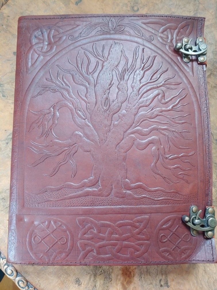 Leather Bound Handmade Parchment