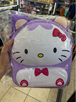 Hello Kitty Style Purple Mini Backpack – Kids / Toddler Bag (Brand New)