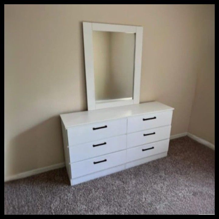 NEW DOUBLE DRESSER WITH MIRROR 🛠️ ASSEMBLED