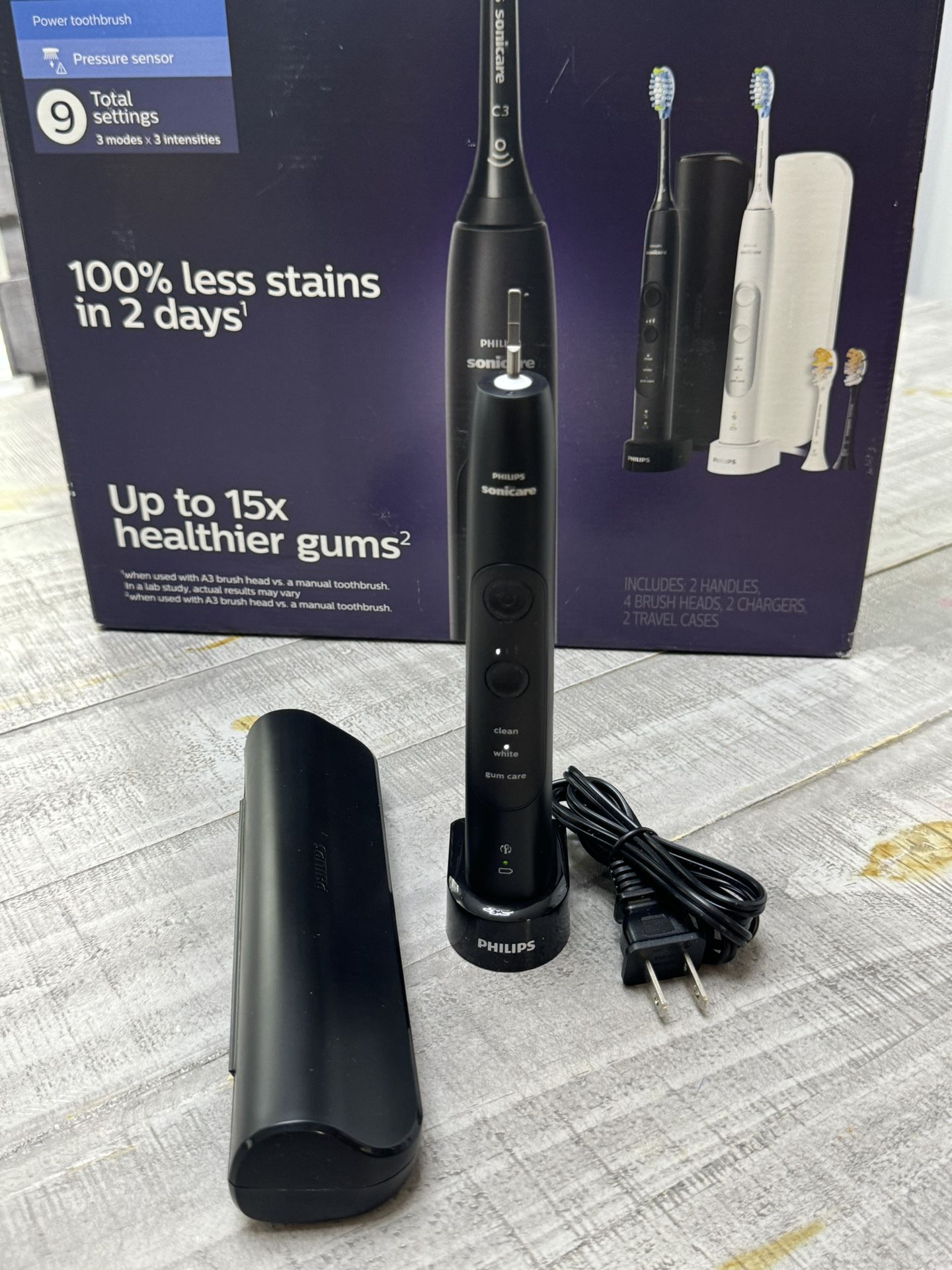 Philips Sonicare Professional Clean Rechargeable Electric Toothbrush Black