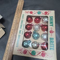 Shiny Brite ornaments
