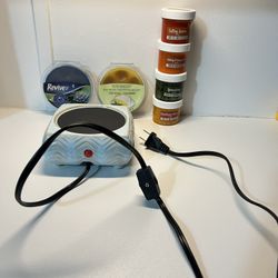 Scents warmer Blue designed Scentsy Warmer  Lot