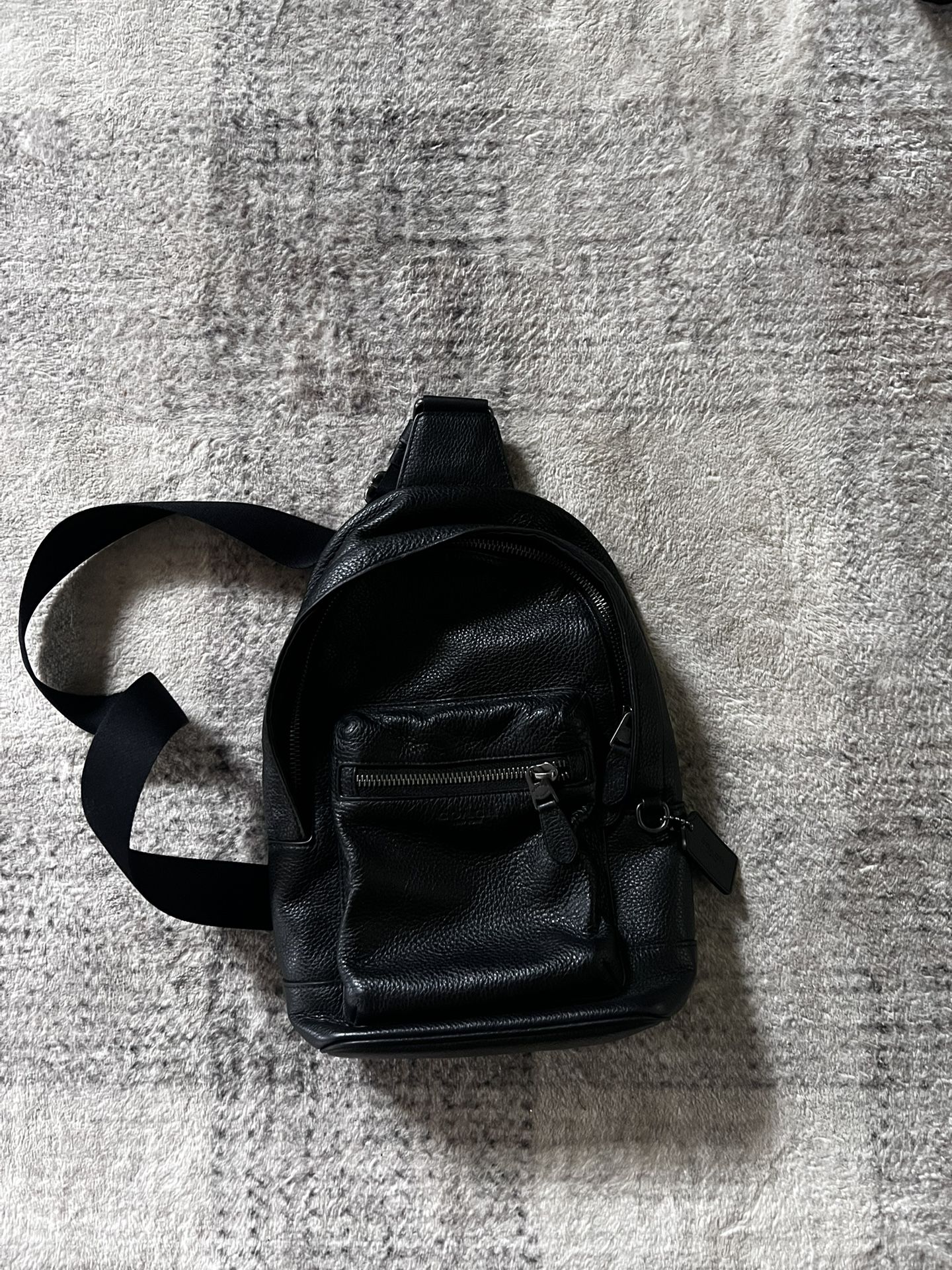Coach West Pack Crossbody (Black)