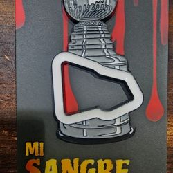 NHL Lord Stanley Cup New Era Logo Frame Enamel Pin