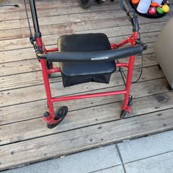 Elderly Adult Walker With Chair