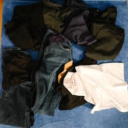 Lot Of Maternity Pants Size 4, S, S/M