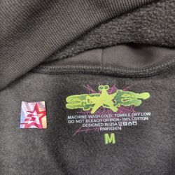 Spyder Hoodie Green And Grey Size Medium 