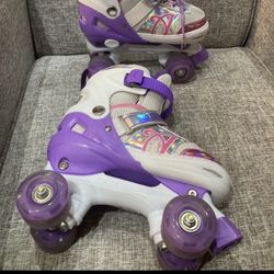 Rollerblades Girl’s Adjustable Size 13-3, Fit Shoe Size 13, 1, 2, 3