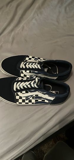 Navy Blue Checkerboard size 12