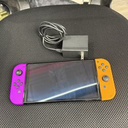 Nintendo Switch OLED with Power Cord No Dock 