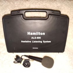 Hamilton ALS-600 Wireless VHF Assistive Listening System and 7 Receivers