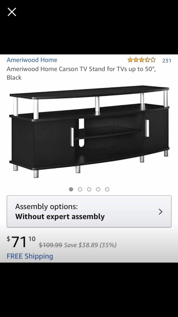 Tv stand table for tv's between 32" to 55" size