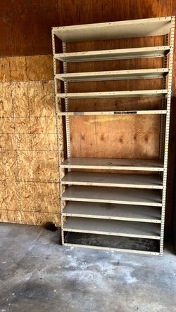 Metal shelf