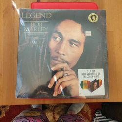Bob Marley Tri Colored Vinyl Records (Sealed)