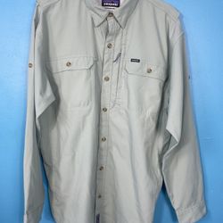 Mens Patagonia Fishing Button Down 