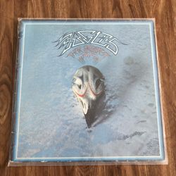 EAGLES THEIR GREATEST HITS VINYL LP ASYLUM RECORDS 1976 VG