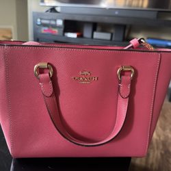 Pink Coach Bag