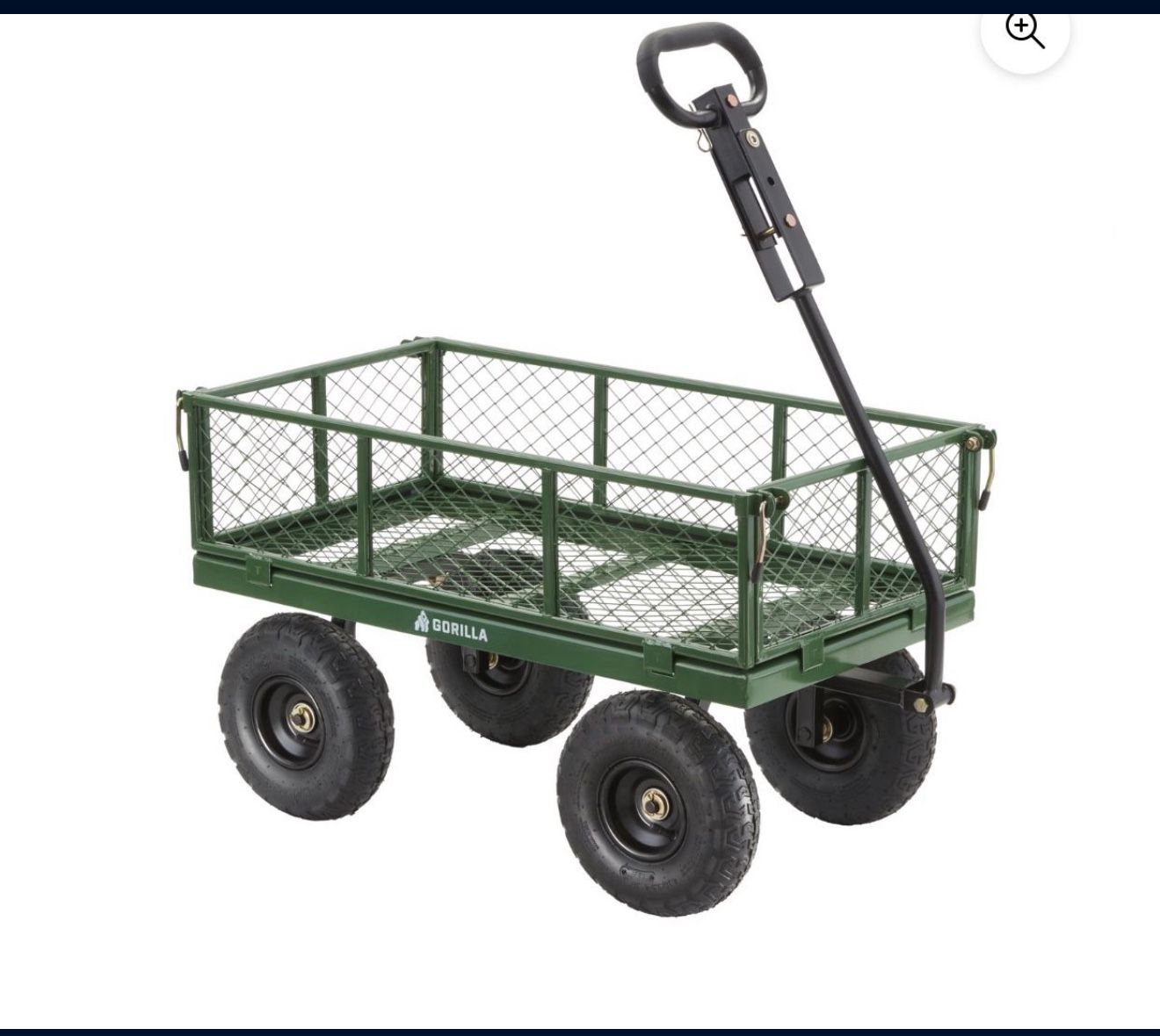Garden  Steel Wagon 400lb Capacity