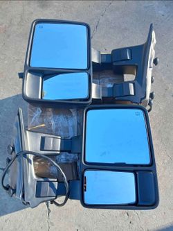 08-16 Ford F-250 F-350 F-450 F-550 Side Mirrors Espejos