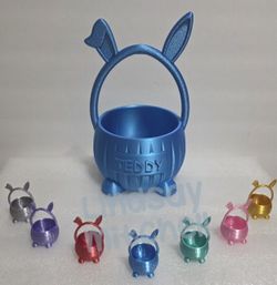 Small Personalized Easter Basket