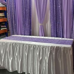 Faldas Nuevas De Venta  New Tableskirt For Sale $25 