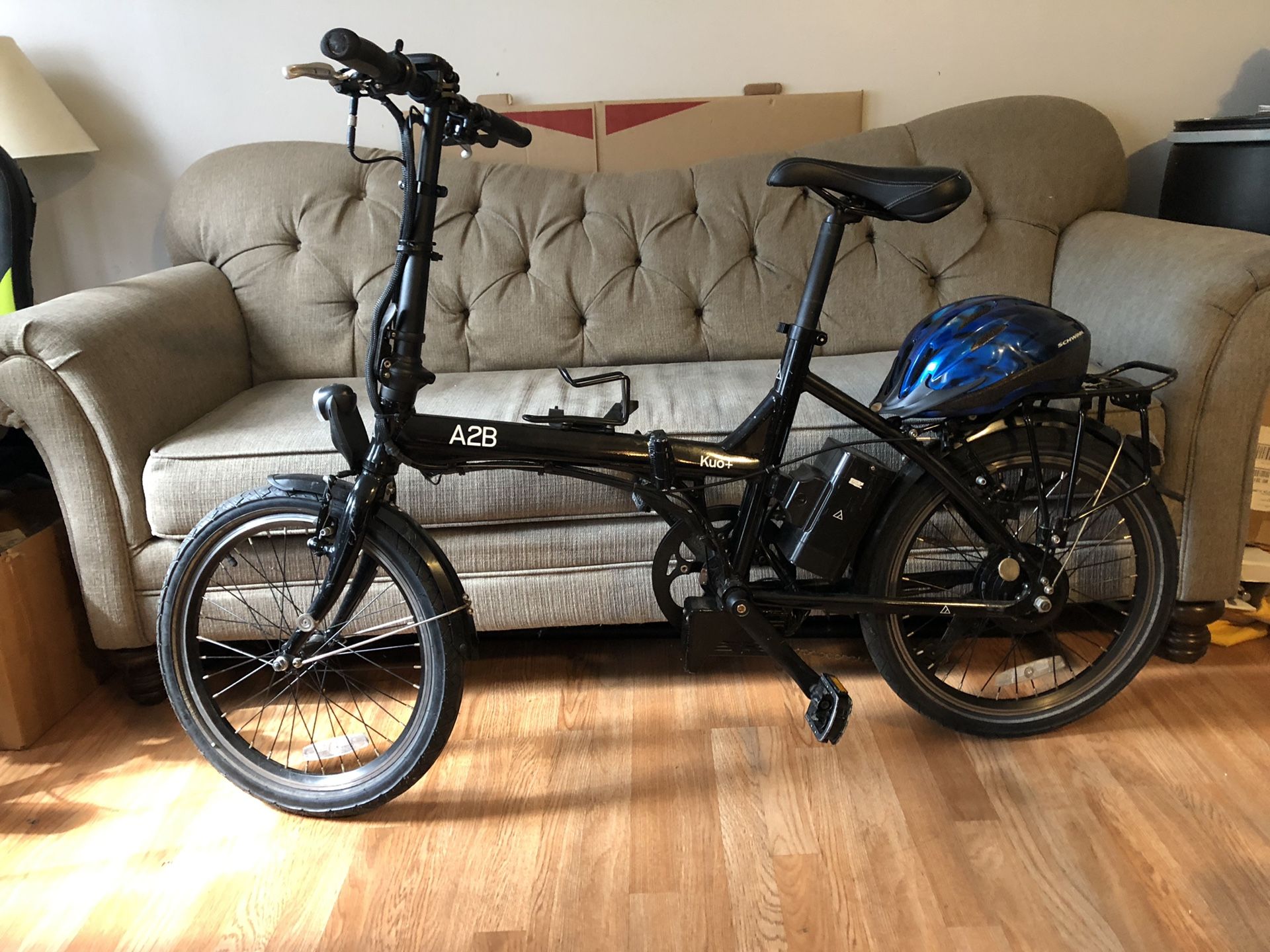 A2B Cuo+ Electric Bike foldable