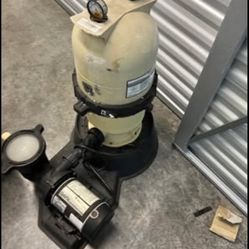 Pentair Pool Filter & Pump Combo – Clean & Clear + OptiFlo (As-Is)
