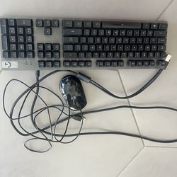 Logitech Mechanical Keyboard + Alienware keyboard Mouse